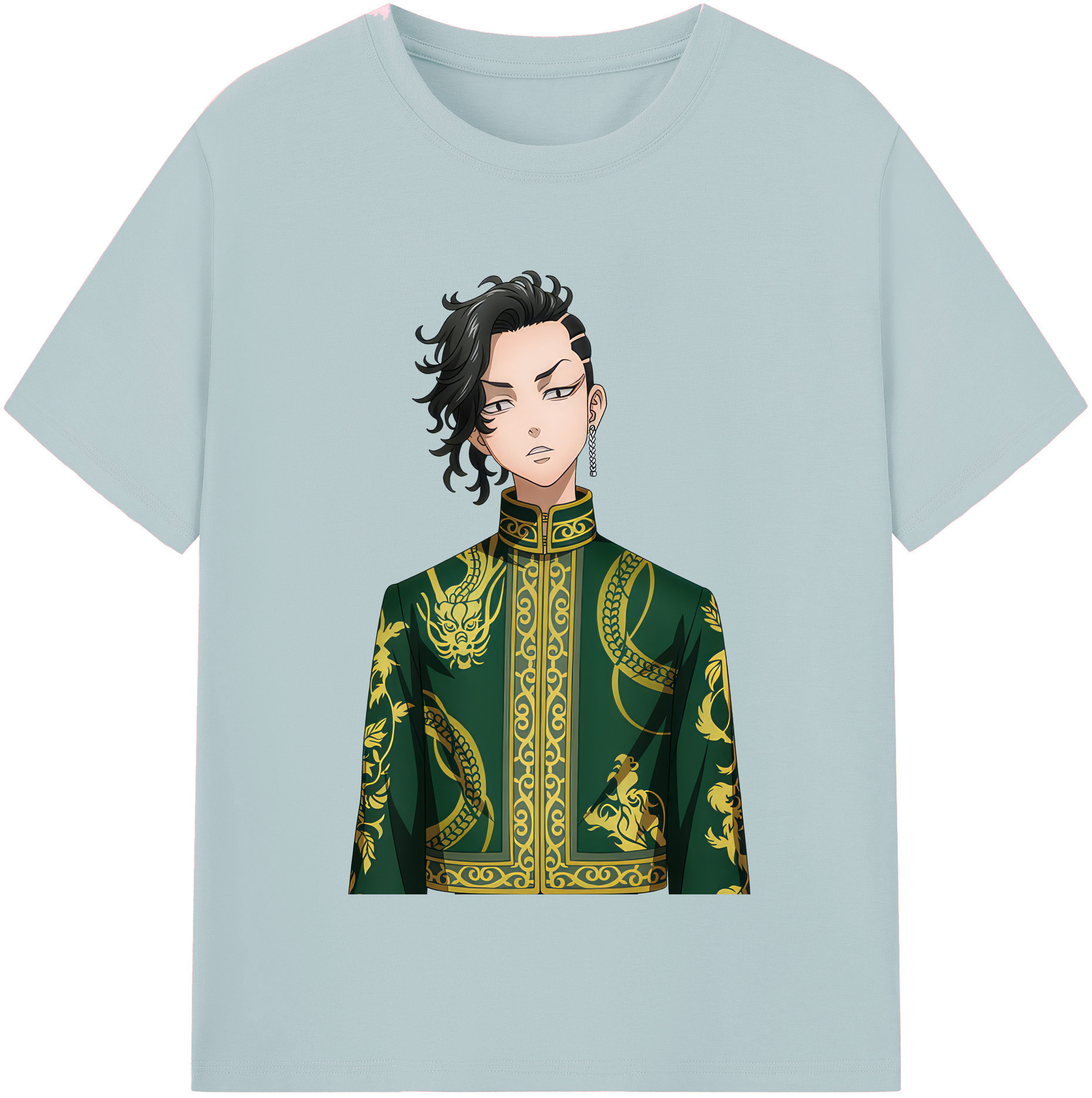 （画像用） 東京リベンジャーズ Tokyo Revengers 綿100％半袖Tシャツ（フロントプリント）